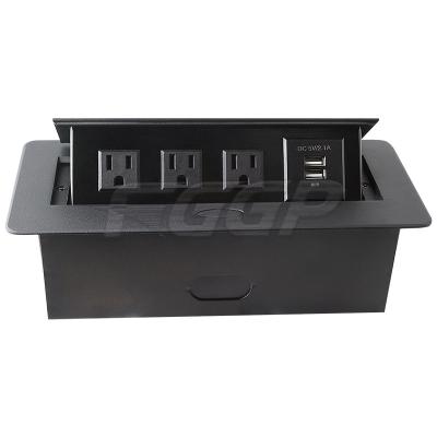 Office Desk Pop Up Power Socket Universal Electric Outlet 250V 13A