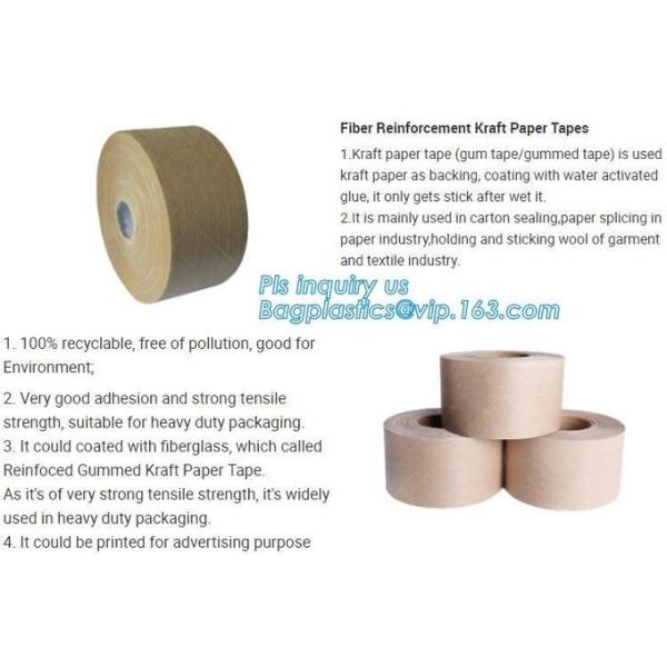 Kraft Paper PE Coated Gummed Labelh Tape Label Kraft Paper Sheets/Gummed Tape/Roll home decoration, machine parts