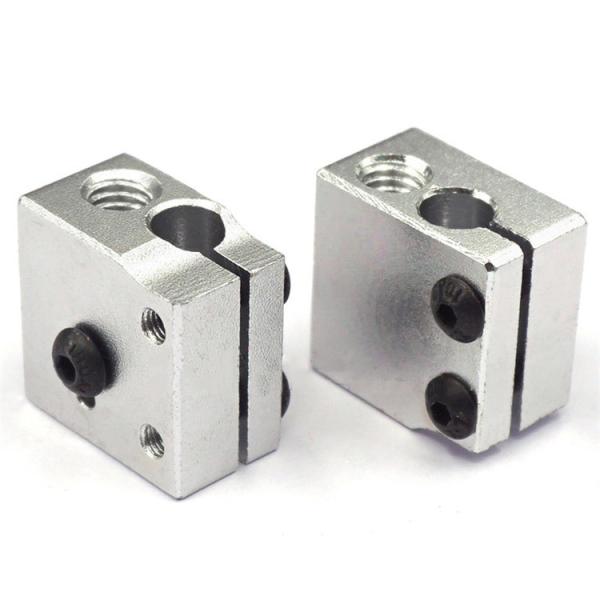 Aluminum Alloy silver white 1.5A Volcano Heater Block For 3D Printer