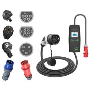 Type portatif réglable de chargeur à C.A. Ev de 3.5Kw 7kw 11kw 22kw - chargeur 2