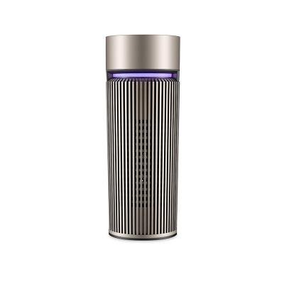 UVC LED Quiet Car Air Purifier Remove 99.97% Dust Smoke CE Certificate