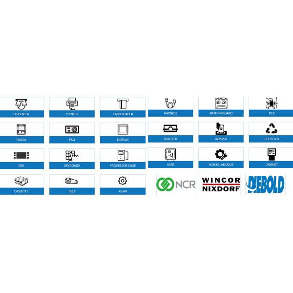 Full Stock Diebold Automated Teller Machine Spare Parts 0.5kg and Ready for Purchase