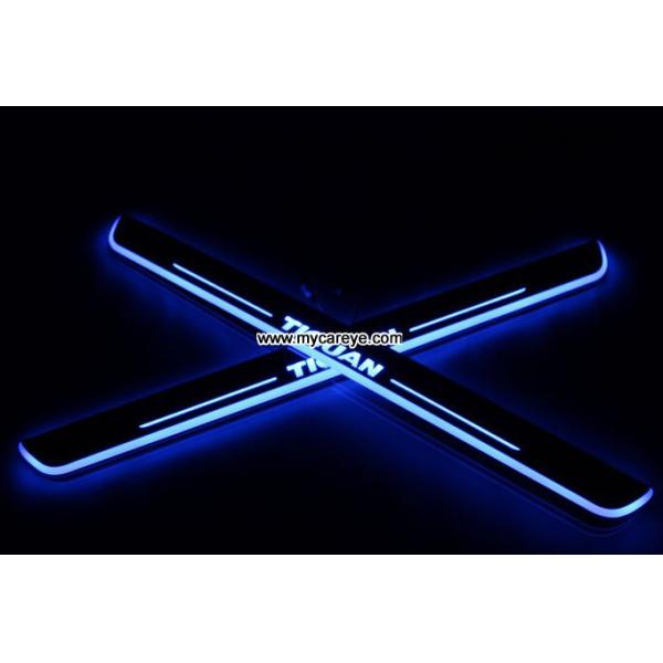 Volkswagen VW Tiguan car Led lights Moving door sill light Welcome Pedal sale