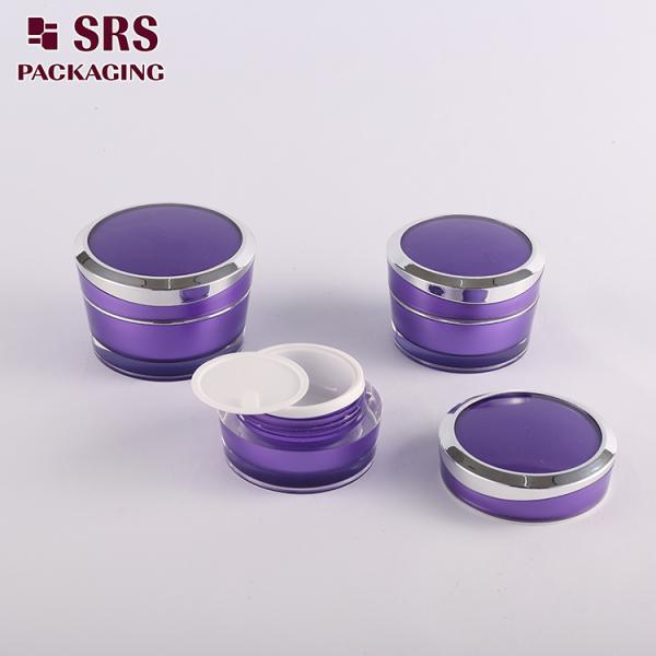 SRS packaging wholesale empty plastic jar and bottle for korean skin care products use