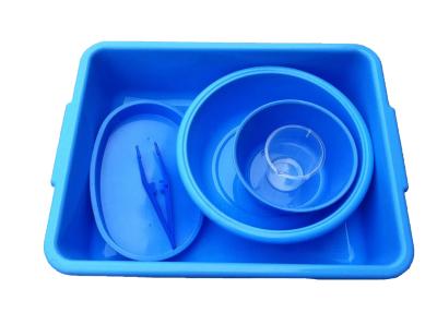 PP Blue Surgical Basin Bowl Medical Disposable Plastic Guide Wire Bowl 250ml