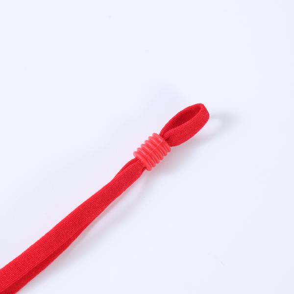 Factory wholesale High Quality 5mm  NylonString Cord Adjustment BULK Buckle Elastic Ear Loop