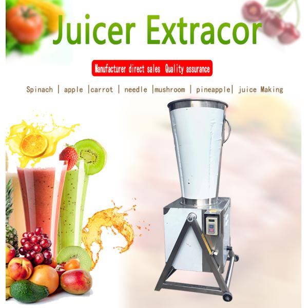 8000cc Vegetable Processing Equipment ,  Apple Ginger Mango Pineapple Juice Extractor Machine