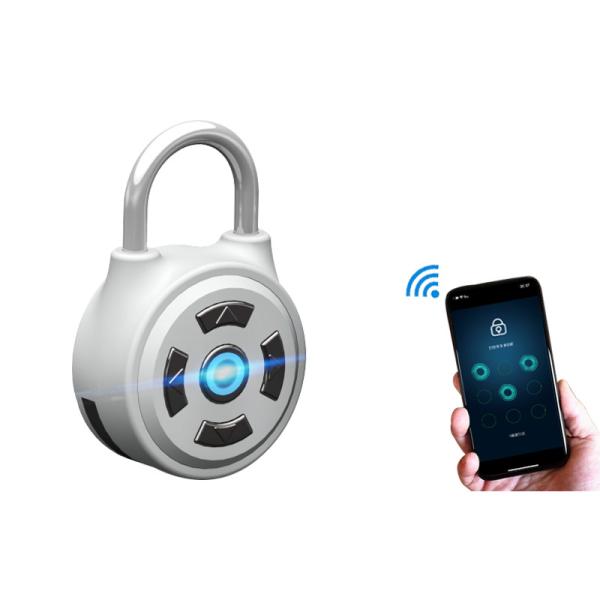 OEM Acceptable Led Light Display Keyless Smart Bluetooth Pad Lock