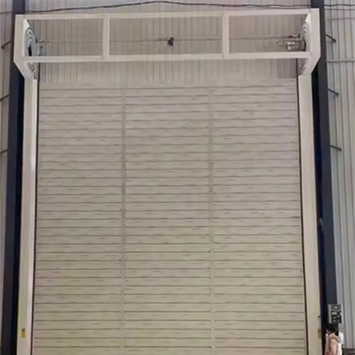Customized Aluminum Spiral High Speed Door For Automated Warehouse