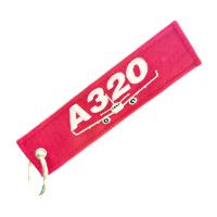Cadena de llave de avión A320 personalizada