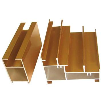 T4-T6 Temper OEM Aluminum Alloy Profile Customized Size / Length