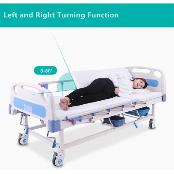 Steel Nursing Multifunctional Medical Patient Bed Turning Manual Medical Bed