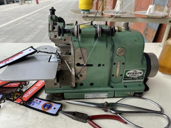 Merrow MG-3U Second Hand Overlock Machine High Speed For Badge Armband