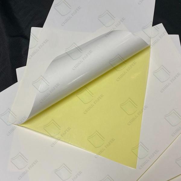 Adhesive Sticker For Printing Labels 60um PP White Label With Permanent Adhesive