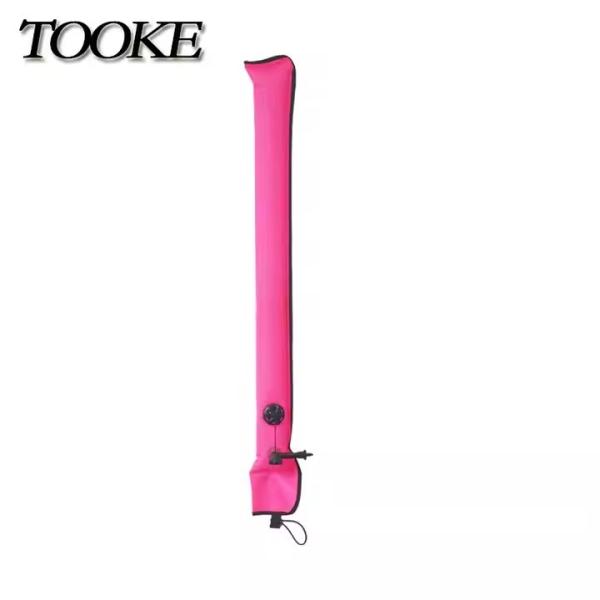 113CM Foldable Scuba Surface Marker Buoy Closed Bottom Safety Marker Buoy