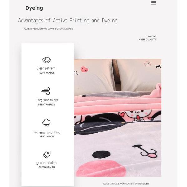 Stay Warm and Comfortable with our Double Thick Chunky Soft Fleece Plush Bed Blanket