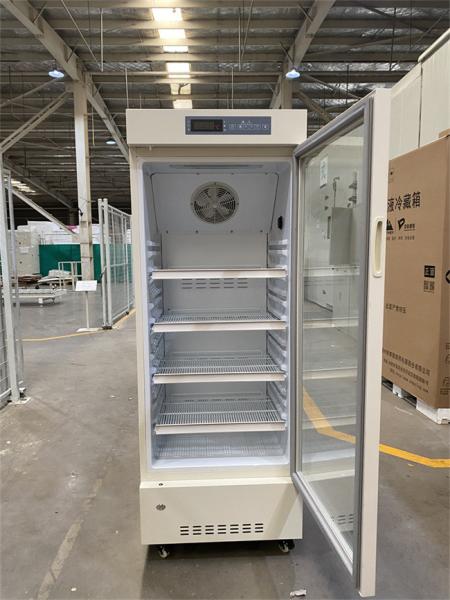 2-8 do suporte 226L vertical real refrigerar de ar da força do grau o refrigerador vacinal médico pulverizou o aço