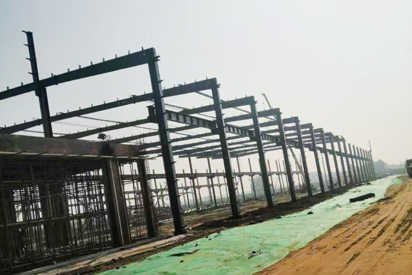 Customized Steel Structure Workshop Q235B Q355B Metal Workshop Building