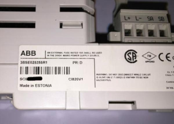 Comm vermelho Interf de ABB CI820V1 3BSE025255R1 100 Fieldbus, 1500 kbit/s, original novo,