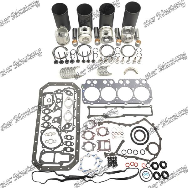W04DT Overhaul Rebuild Kit Cylinder Liner Piston With Pin Kit Valve Seat Valve