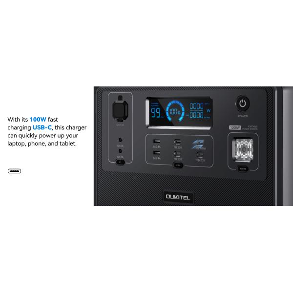 Lifepo4 Power Station 300W 500W 600W 1000W 1200W Portable Power Bank Station Powerstation Camping Home