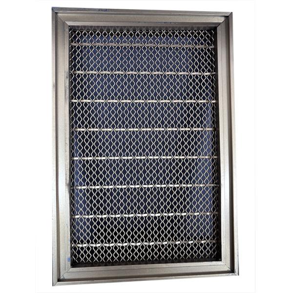 Customized Stainless Steel Decorative Architectural Mesh For Floor Grilles And Cabinet Doors