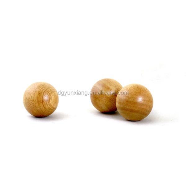 Tapón de bolas de madera de caucho para decantador de vino de vidrio