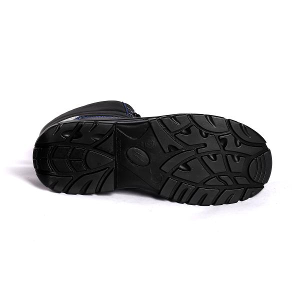 Shengjie Black Footwear Lace Up Cut Steel Toe PU Sole Protection Shock Function Anti Slip Work Boots Safety Shoes