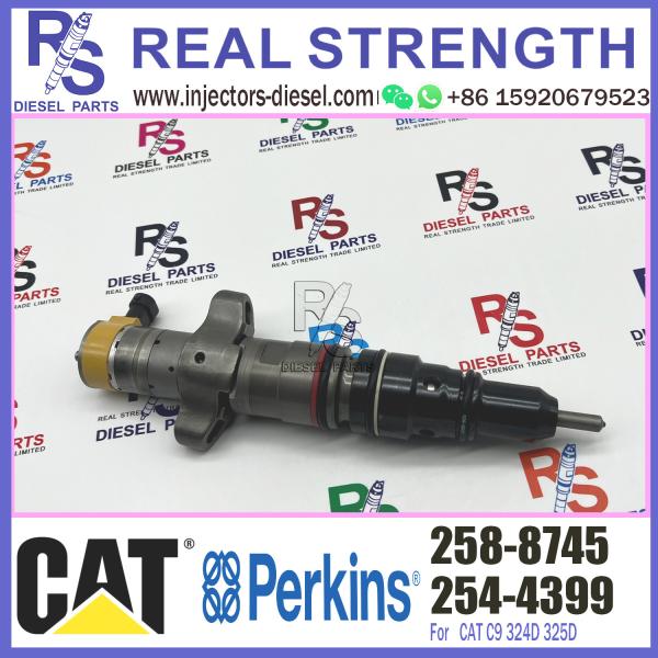 Common Rail Inyectores Diesel Engine spare parts 258-8745 For Caterpillar 324D 325D 329D 330D 336D excavator