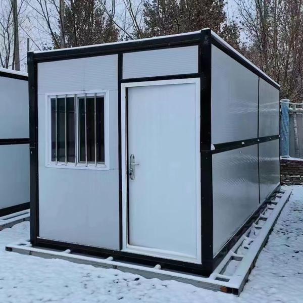 Customizable Folding Container House Steel Structure and Rock Wool Panel
