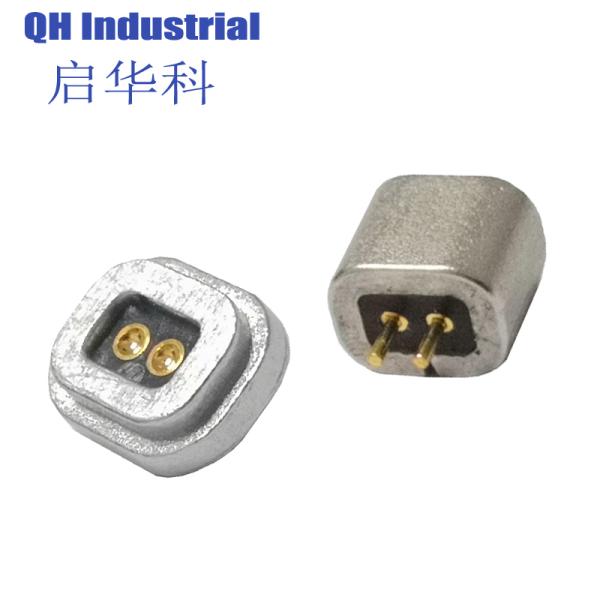 2Pin Ce Standard Tablet Single Head Rf Pogo Pin Magnetic Pogo Connectors Rohs Standard Gps Smd Pin Magnetic Pogo Connect