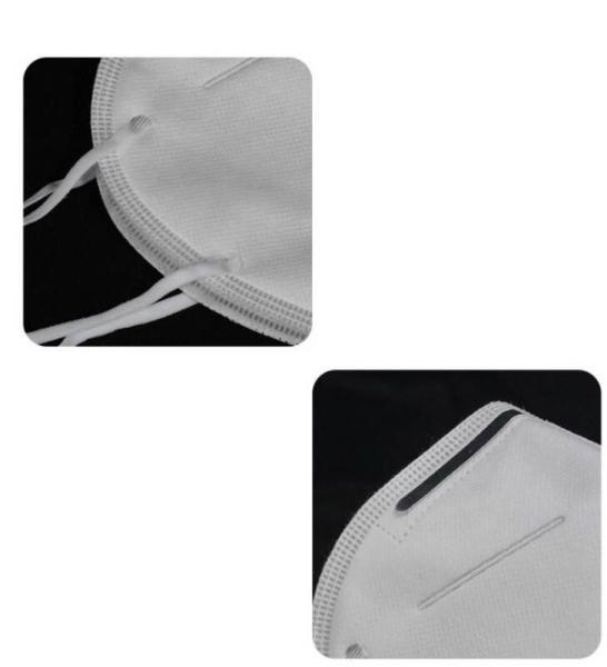 Antibaterial KN95 Mask Non Irritaion , Personal Protection Respirator Mask