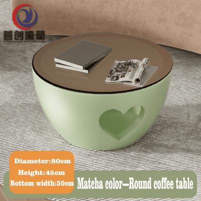 Environmentally friendly Roto Molded Furniture easy to move Round coffee table