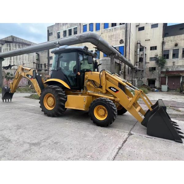 Used Original Paint Diesel Loader Caterpillar 420F with 2017 Nabtesco Hydraulic Valve