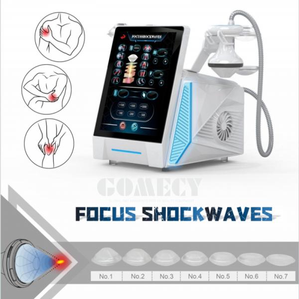 Focus Shockwave Therapy Machine Piezoelectric System for Deep Tissue Pain Relief and Rehabilitation Treatment