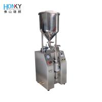 Máquina de enchimento semi automática pneumática da pasta 12ml para a seringa do gel