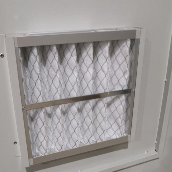 Weatherproof Aluminum Outdoor Equipment Cabinet Double Bay