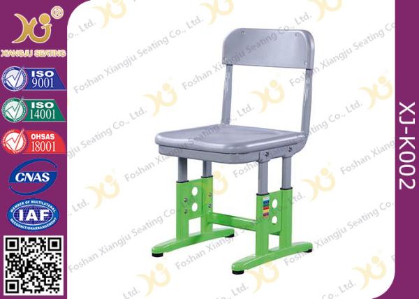 Adjustable Metal Student School Table And Chairs With Skid Resistance Legs