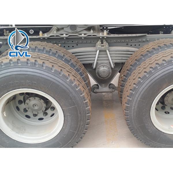 HW76 Cab Howo Cargo Truck Chassis With 371 Hp Engine Front Axle HF7 7 Ton Capacity