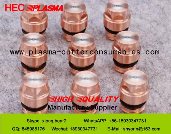 Materiais de consumo do plasma de Esab do eléctrodo 0558003914 do cortador do plasma para Esab PT-36