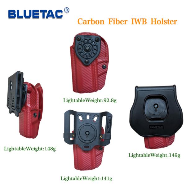 Glock 17 Fobus Glock 19 OWB Kydex Holster With Multiple Carry Attachment