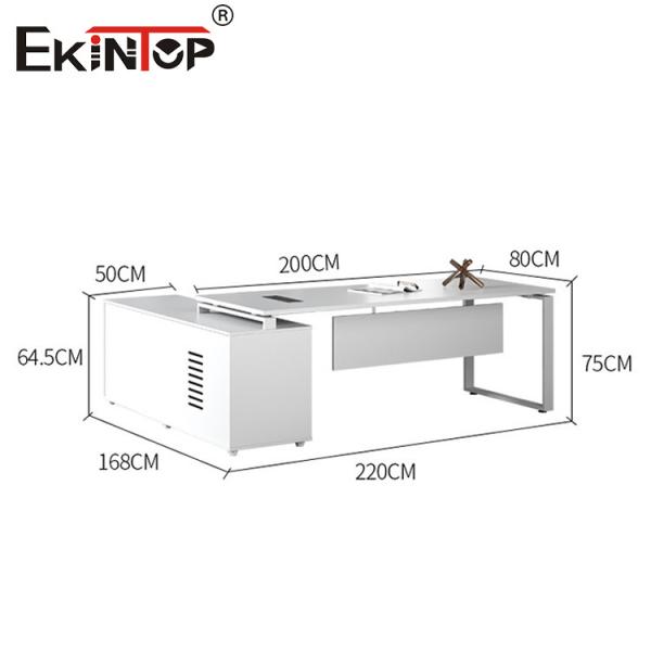 Stylish Modern Design White Executive Office Desk Office Table