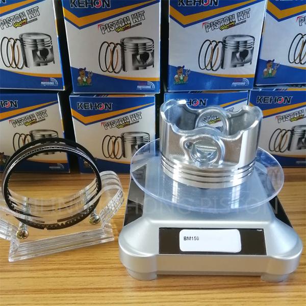 56mm CLY DIA Motorcycle Engine Pistons BM150 Durable High Compression