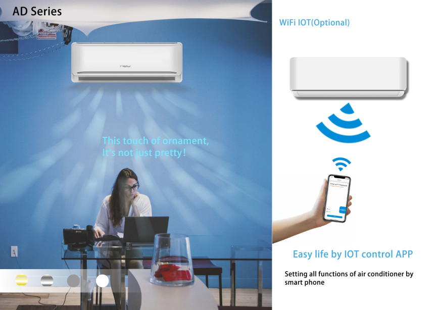 Домашняя смертная казнь через повешение стены кондиционера Wifi IOT пользы электрическая