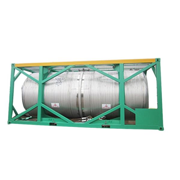 16000L DNV 2.7-1 Standard 20ft Frame UN T11 Stainless Steel Tote Offshore Tank Container for International Transport
