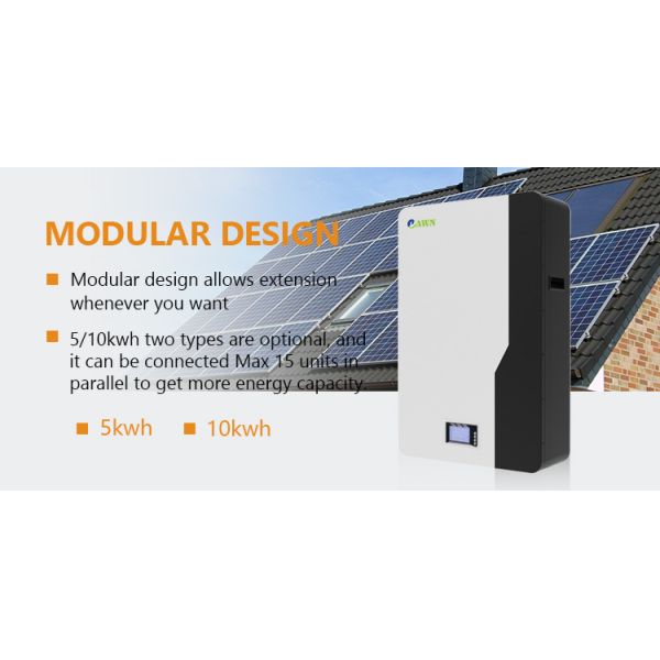 51.2v 100ah Lithium Battery Home Energy Storage Battery  Lithium Battery for Solar for Wall Mounted
