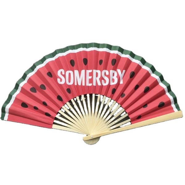 Abanico De Mano Rojo Mariage Invitation Personalized Wedding Favors Chinese Carved Folding Wooden Foldable Hand Fan