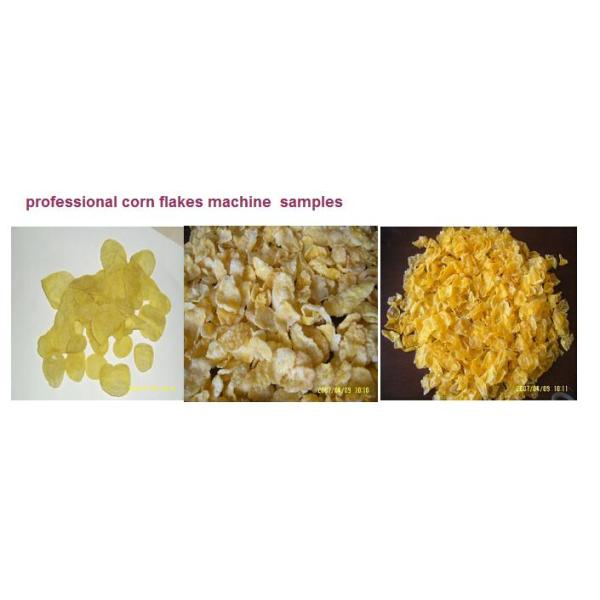 Food Grade Breakfast Cereal Making Machine Food Extruder High Efficiency