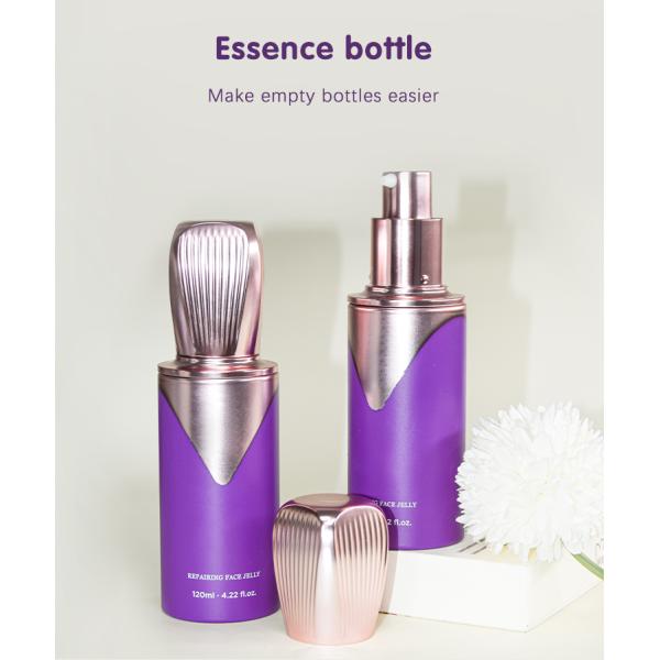 Luxury cosmetics packaging for lotion 120ml PETG bottle