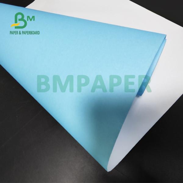 80 gr Papel azul en rollo de fondo blanco para CAD Diseño de ingeniería 880 mm X 150m 3'' núcleo